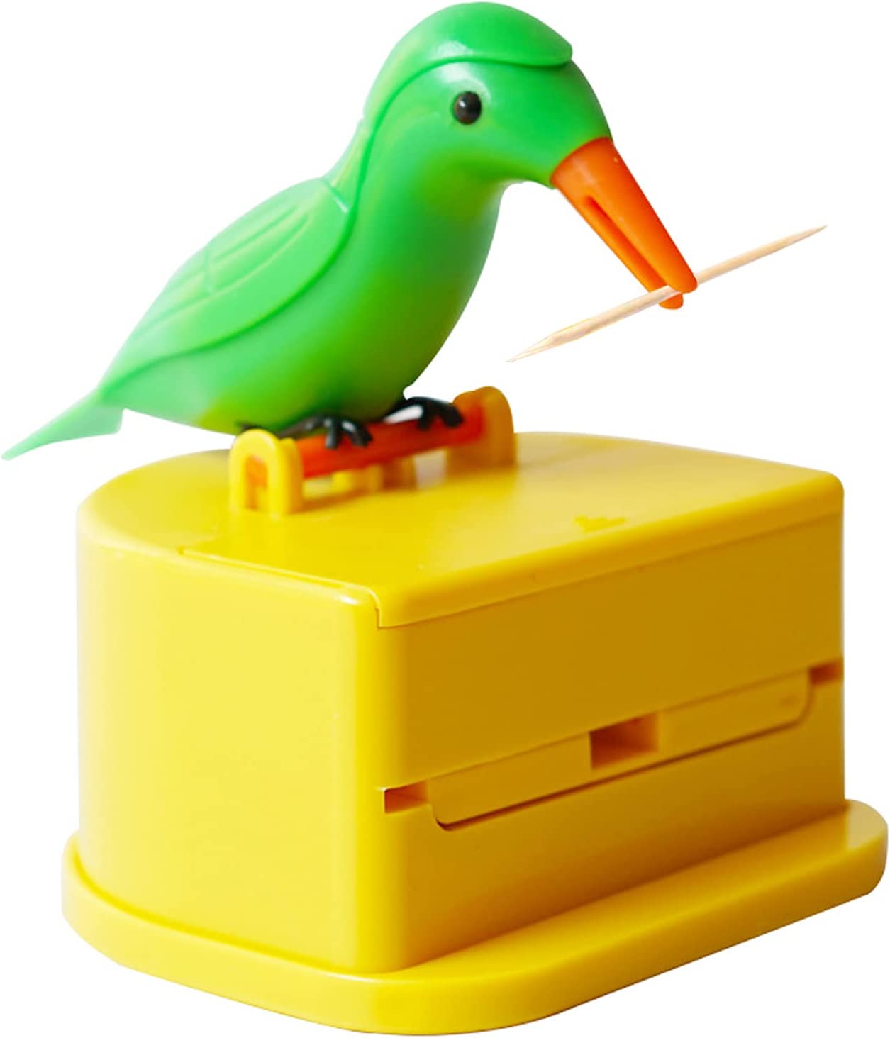 Cat Food Bird Automatic Pressing Toothpick Holder Smart Toothpick